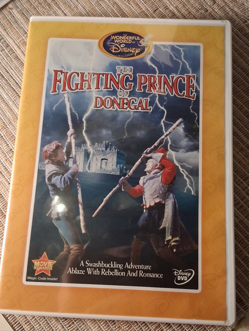Rare Vintage The Fighting Prince of Donegal Disney Movie Club Exclusive DVD 2007